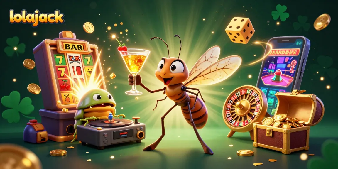 Engage with stunning lolajack casino scene featuring vibrant characters and dynamic gaming elements.