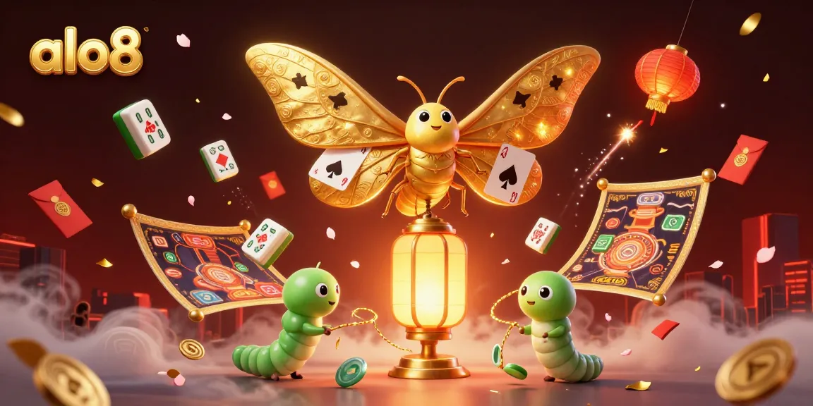 Engage in thrilling games at alo8 with vibrant 3D illustrated casino elements.