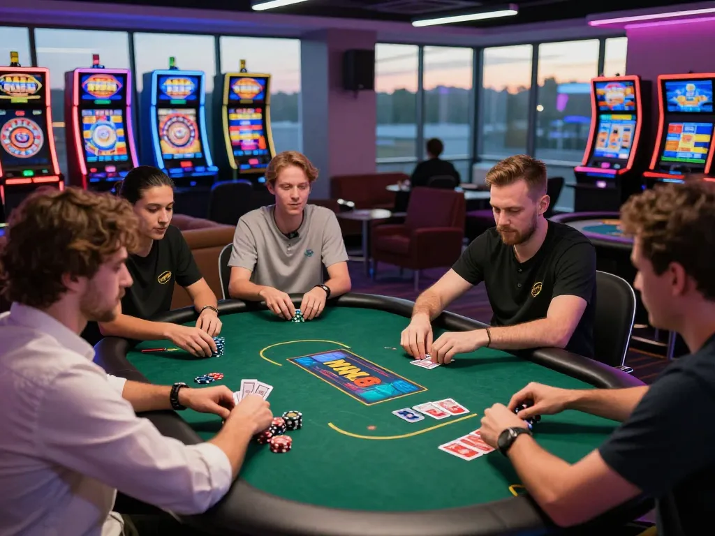 Players enjoying an exciting game session at MM88 online casino with vibrant graphics.