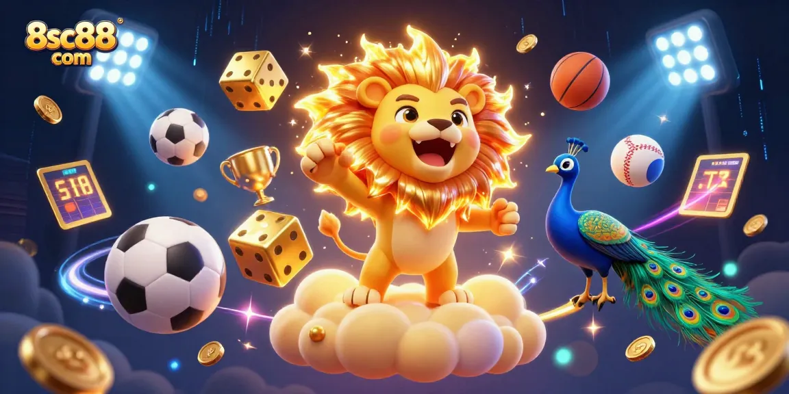 Experience the thrilling action at 8sc88 com with vivid 3D casino elements and dynamic game visuals.