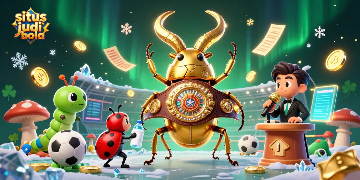 Bet on exciting matches at situs judi bola with a dynamic scene featuring sports elements and betting excitement.