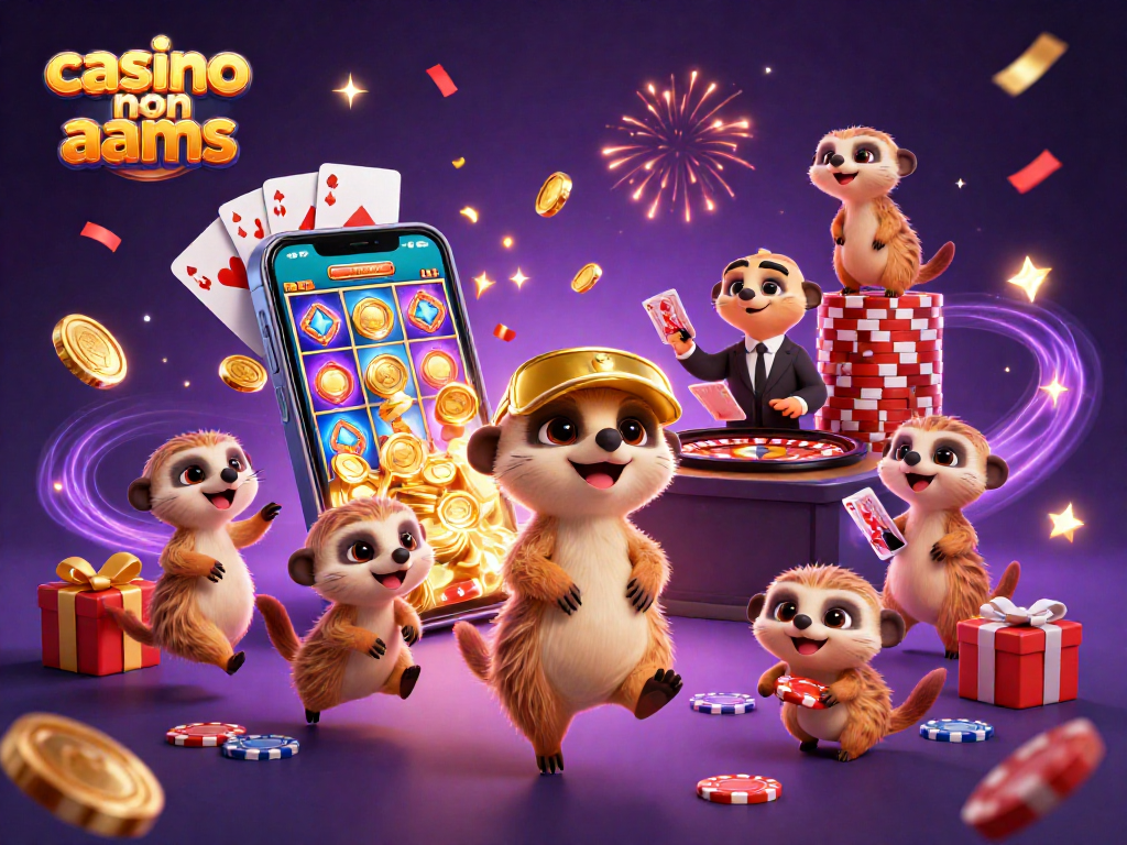 Scopri il casinò non AAMS con un gruppo di suricati che gestiscono le scommesse e i giochi